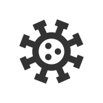 Virus SVG Icon